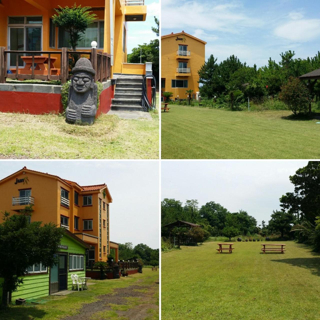 Jun House Vandrerhjem Jeju Eksteriør bilde